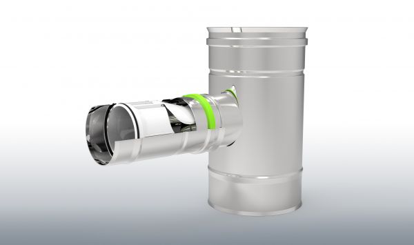 COLECTOR CON VÁLVULA INOX 316